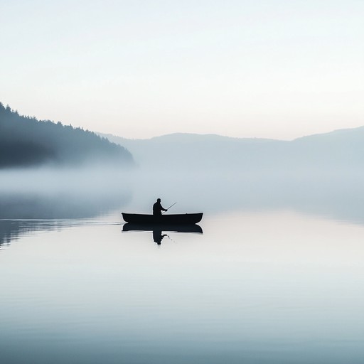 Imagining a serene lake, the music employs soaring strings to mirror the calm and expansive atmosphere of nature's silent waters. With each bow stroke, the violins rise and fall like the gentle winds over a smooth, undisturbed surface, invoking a scene of purity and reflection.