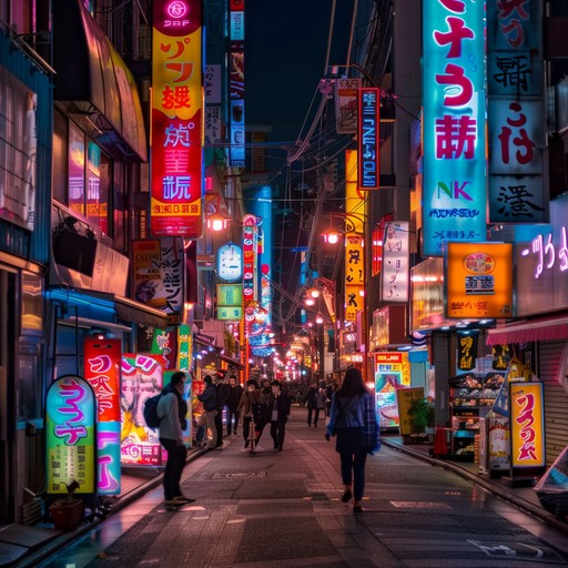 An instrumental track designed to capture the essence of tokyo nightlife with driving rhythms, fun synths, and catchy hooks perfect for a j pop sensation. Enjoy the bright lights and the electric energy of the city through this dynamic musical journey.