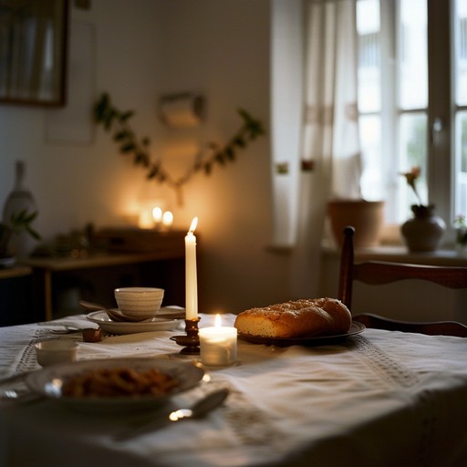 A captivating blend of traditional and modern jewish themes, this instrumental piece evokes the serene and reflective ambiance of a sacred shabbat evening. Featuring the harp, the melody guides listeners to a tranquil spiritual space, perfect for introspective moments. Ideal for evoking a sense of peace and reflection.