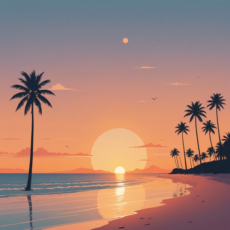 This track captures the essence of a calm, picturesque sunset with a gently flowing melodic structure that soothes the soul. Imagine yourself driving down a coastal road in the 70s, with the sun dipping below the horizon, and this track encapsulates that peaceful, easy feeling.