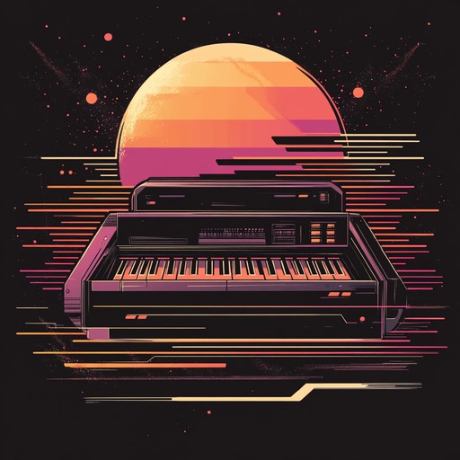 A high energy instrumental combining vintage synth melodies with futuristic sonic elements, creating a dynamic soundscape that bridges past and future, evoking excitement and nostalgia.