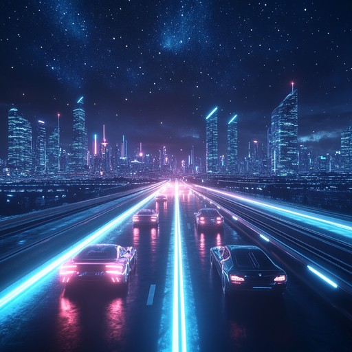 Embark on a neon lit dreamscape adventure with this euphoric synthwave track. The pulsating beats and shimmering melodies create an uplifting and nostalgic experience, evoking the essence of 1980s retro futurism. Perfect for mesmerizing visuals and a night drive under glowing city lights.