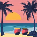 vibrant tropical beats blending groovy rhythms and island melodies.