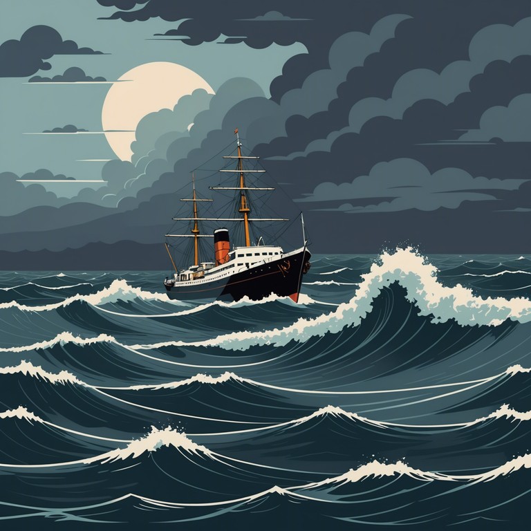 This composition captures the relentless spirit and the turbulent atmosphere experienced by the russian navy. Featuring the balalaika as the primary instrument, the track is steeped in the tones of traditional russian folk music, adapted to a cinematic, militaristic soundscape. The piece moves through intense, rolling rhythms, mirroring the fierce battles at sea and the unyielding determination of the naval forces.