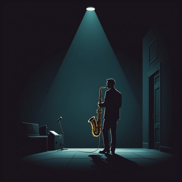 Imagine walking into an old, dimly lit theatre; a single spotlight reveals a saxophonist, whose melody tells a tale of secrets and seduction. This alternative take provides a more direct, performance focused version of the original, highlighting the emotional depth and the setting's mysterious charm.