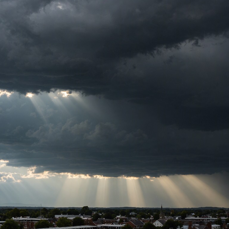 This composition blends the soulful, laid back grooves of traditional reggae with the intense, stirring atmospheres of dramatic music, invoking a storm passing over kingston, jamaica. The music swoops from calm, reflective verses into a powerful, emotionally charged chorus, emulating the unpredictable nature of a storm.