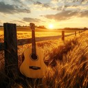 elegant instrumental country tune evoking serene rural landscapes