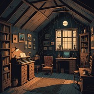 creepy, echoing sounds with a nostalgic touch