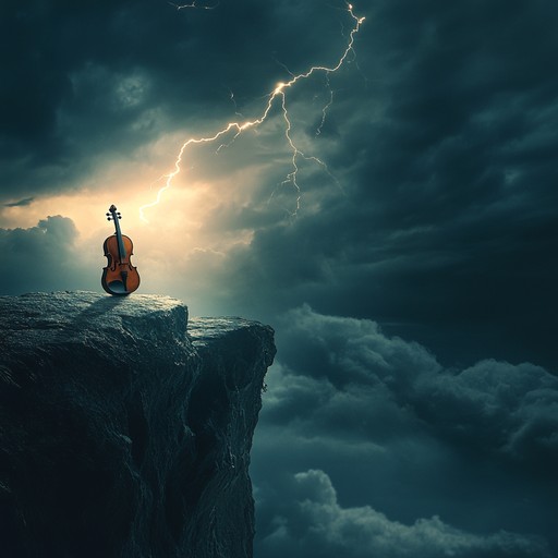 An intense instrumental track that fuses heavy metal riffs with lyrical classical string arrangements, creating a powerful and emotive sonic experience.