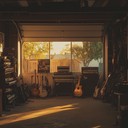 heartfelt, reflective piece with reverb laden gentle guitar tones