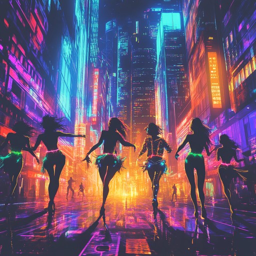 An instrumental bold jingle that fuses vibrant samba percussion with cutting edge electronic synths, creating an energetic and futuristic tune.