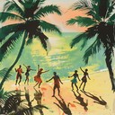 energetic, cheerful tune perfect for lively tropical parties