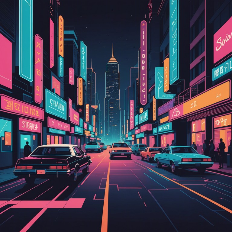 Dive into a nostalgic yet fresh dance track where ethereal synth pads float above the compelling grooves of new jack swing rhythms, creating a unique blend that feels like a neon lit party in a retro futuristic city.