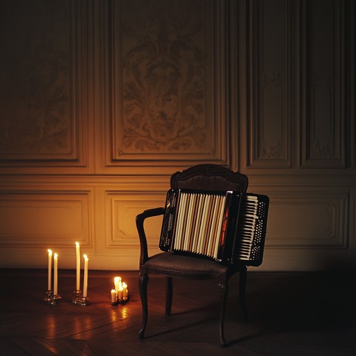 An evocative piece combining waltz elegance and dark cabaret's shadowy atmosphere, led by haunting accordion strains.