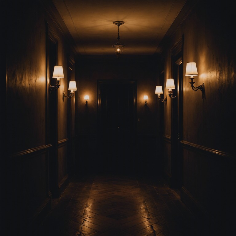 The track evokes a sense of age old secrets whispered in the shadows of a dilapidated manor, using haunting orchestral sounds to create an atmosphere filled with tension and suspense. A chilling melody played on the violin stands out against a somber backdrop of deep strings and eerie woodwinds, crafting a narrative of forgotten tales and ghostly presences.