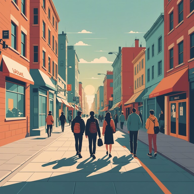 Dive into this auditory experience of a sunny afternoon spent in the heart of the city, where each lofi beat mirrors the gentle pace of a day spent lounging at your favorite downtown café or park.