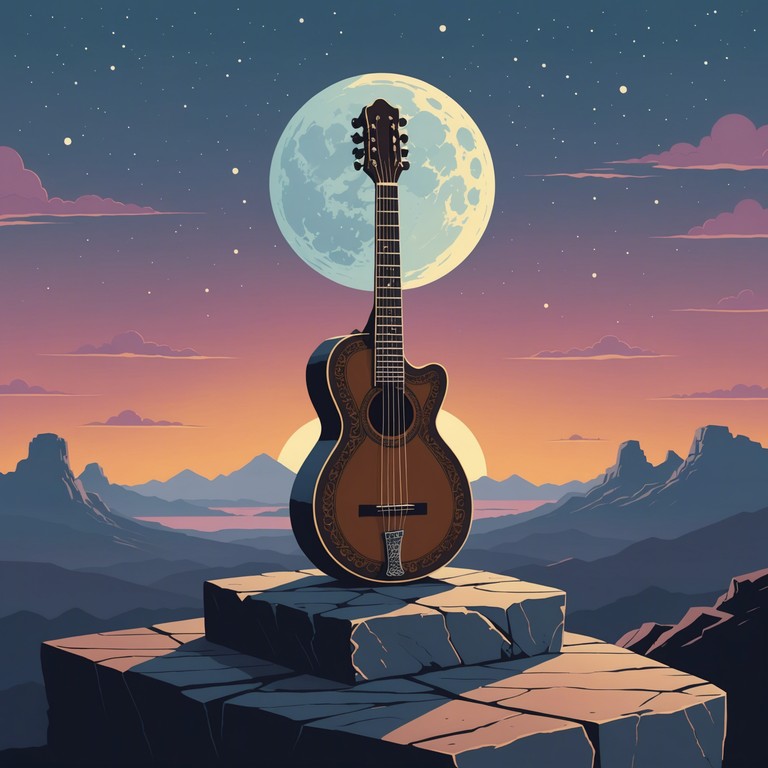 This piece serves as a bridge between the soulful depths of indian classical music and the expressive power of rock, crafting a soundscape that invites listeners into its emotionally rich atmosphere. The music revolves around the sitar's melodic contours, which gracefully encapsulate the essence of introspection and remembrance.