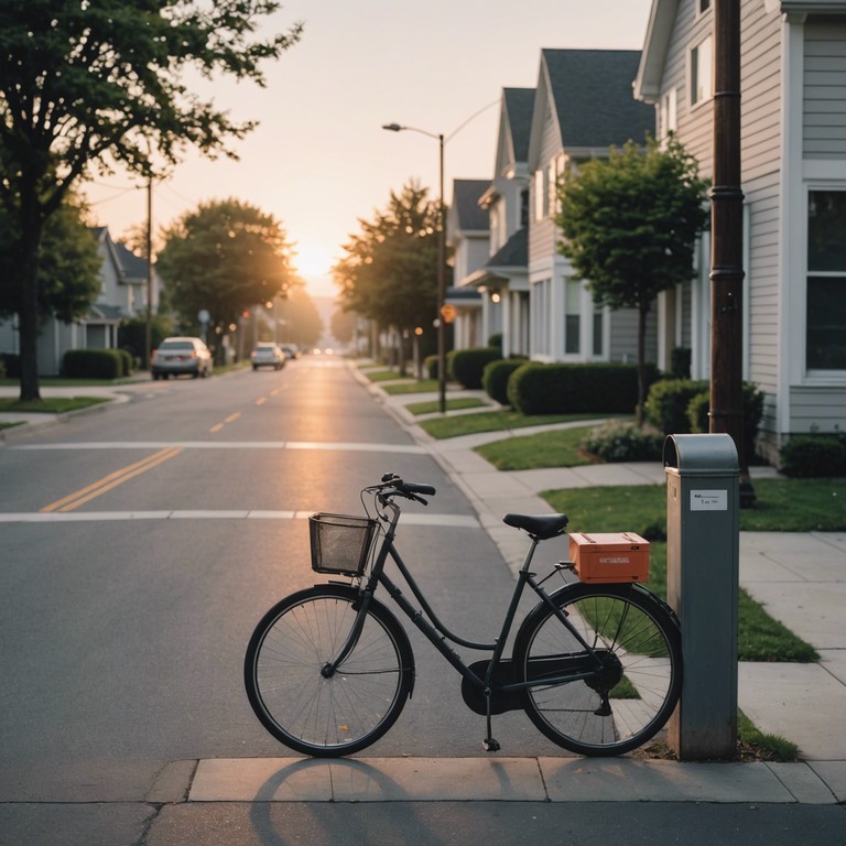 This track marries the raw edge of grunge with a gentle, reflective ambiance, capturing the serene yet somber mood of a suburban morning. Subtle distortions mesh with clearer sounds, depicting the quiet struggle and introspection of daily life.