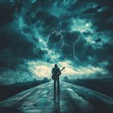 an intense instrumental blues journey through stormy emotional landscapes.