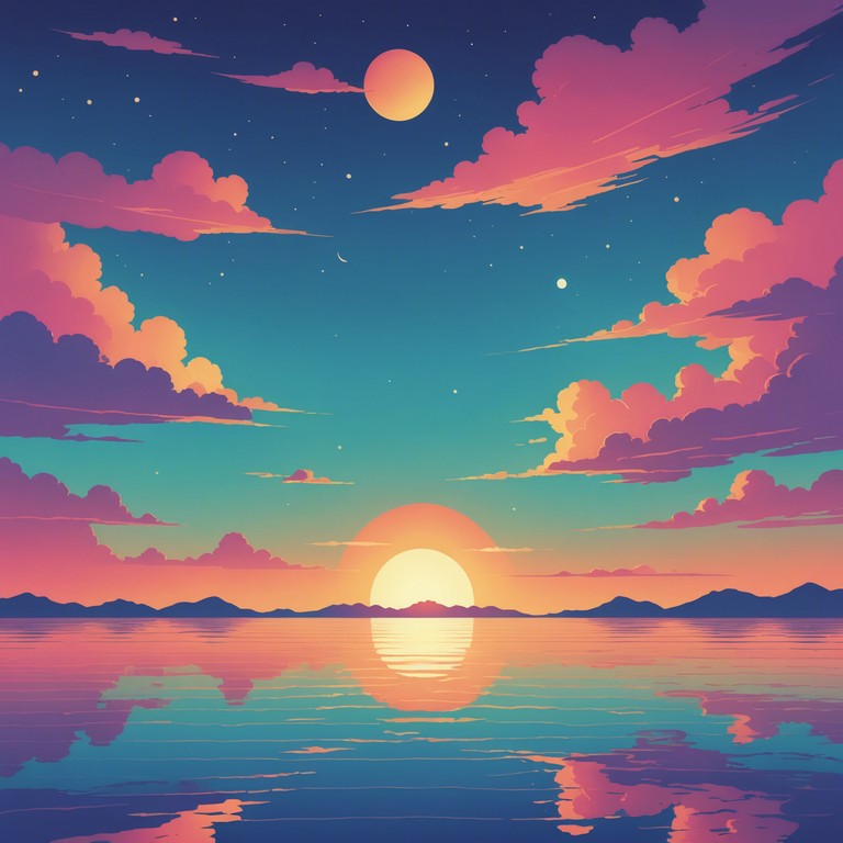 Alternative scene description: feel the power of the morning with every beat in this inspirational synthwave track, rich in layered synthesizers and vibrant energy, ideal for listeners looking for motivation and a fresh start.