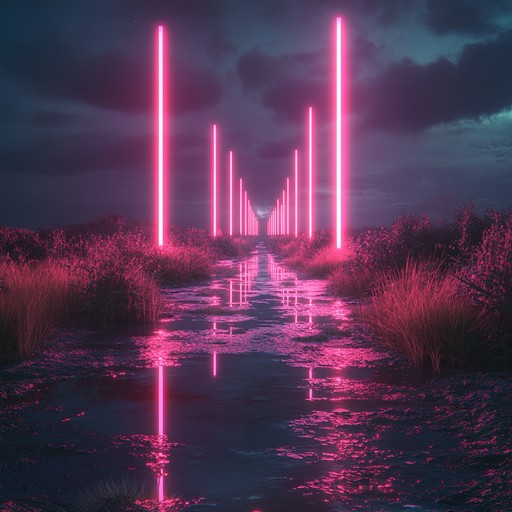 This instrumental fuses classic brazilian sertanejo rhythms with futuristic synth layers, creating a unique soundscape. Ethereal synth pads intertwine with traditional acoustic guitar riffs, accompanied by cybernetic beats and ambient textures. The composition evokes a journey through a neon lit countryside, blending the past and future into a cohesive melody.