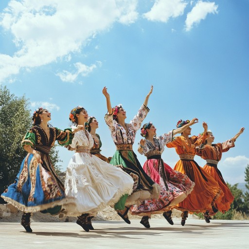 This is an energetic and uplifting instrumental chalga track that blends traditional bulgarian folk melodies with modern dance rhythms. Featuring lively accordion solos, vibrant percussion, and spirited dance beats, it captures the essence of festive celebrations and joyful gatherings. The song invites listeners to dance and immerse themselves in the exuberant atmosphere of a bulgarian fiesta.