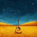 a dreamy country instrumental echoing across vast golden fields.