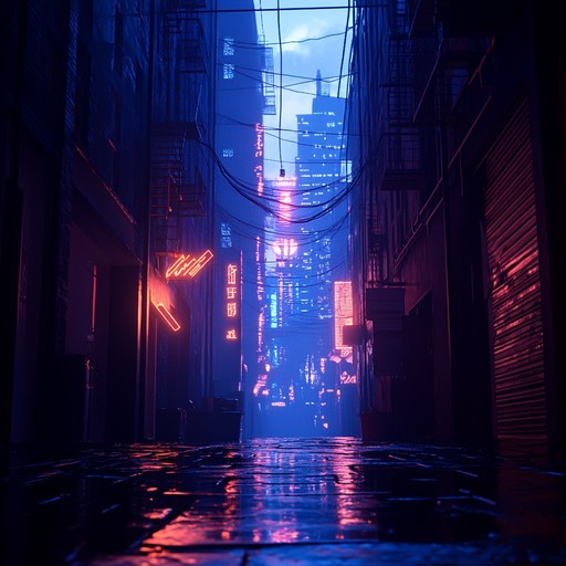 A hard hitting instrumental phonk track that evokes the edgy atmosphere of dark alleyways, combining heavy bass, eerie melodies, and driving beats for an intensely exciting sonic journey