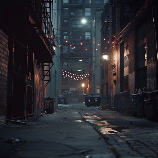 Journey through an eerily lit nocturnal cityscape where the menacing shadows whisper danger. Dark synth melodies intertwine with brooding ambient beats to conjure an atmosphere of unease and tension, perfect for a deep dive into the city's hidden darkness.