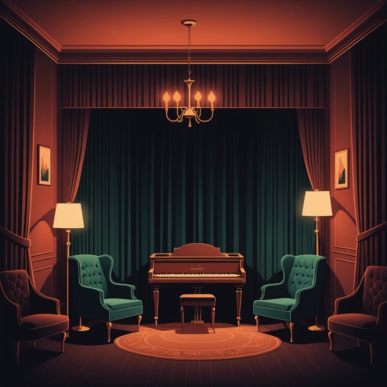 An instrumental track that employs a haunting electric piano to weave through the sultry and mysterious atmosphere of a late night jazz club. The composition merges torch lounge styling with subtle elements of ambient music, creating a sense of intimacy and reflective contemplation.