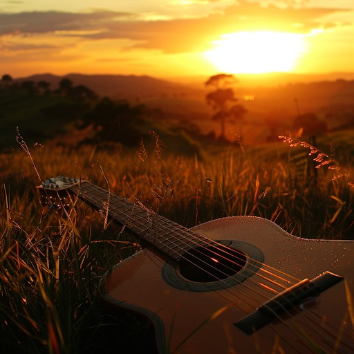 This instrumental piece channels the serene beauty of brazilian sertanejo music, evoking images of the expansive sertão landscape bathed in the warm glow of a setting sun. The gentle strumming of the acoustic guitar creates a soothing atmosphere, perfect for unwinding and connecting with nature.