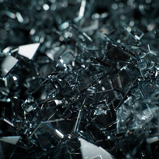 Imagine a discordant symphony of shattering glass, distorted electronic glitches, and warped metallic drones, all layered together in a haunting cacophony of sound. The piece evolves through various stages of intensity, from eerie ambience to full-blown sonic assault, creating a sense of unease and disorientation throughout.