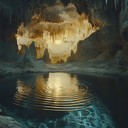 instrumental journey into tranquil, surreal caves with ethereal sounds