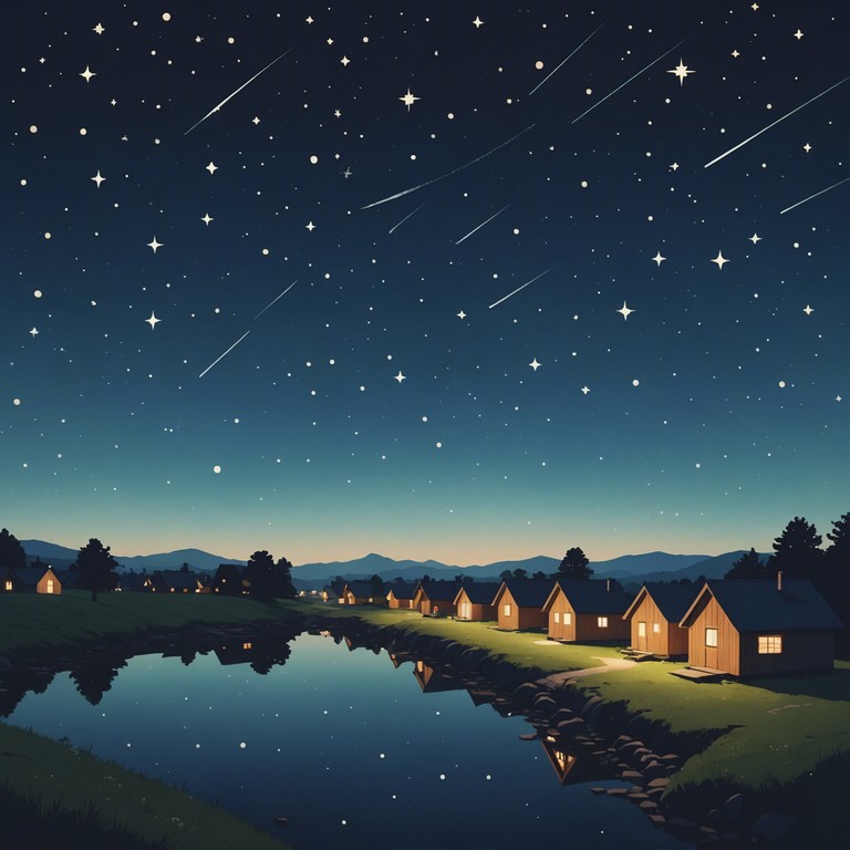 This introspective lullaby features gentle, flowing melodies that evoke a sense of calm and tranquility, designed to lull listeners into a deep, restful sleep. The music captures the essence of a quiet night under a starlit sky, providing a serene backdrop for dreams and relaxation.