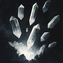 shimmering synths weave suspenseful melodies in glittering soundscapes.