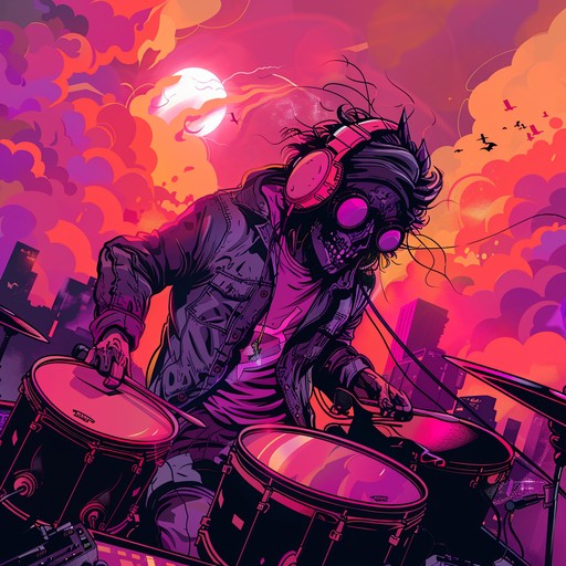 Capture the essence of a bustling city at night with bright neon lights and an energetic crowd. The music should evoke the feeling of freedom and excitement of nightlife with a funky bassline and rhythmic grooves. It's great for scenes depicting urban exploration or stylish parties.