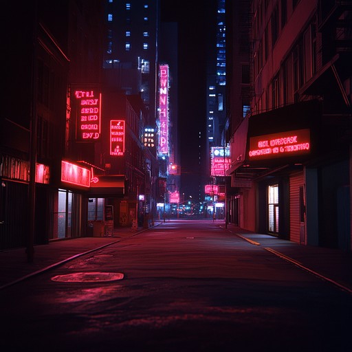 An instrumental phonk track that blends haunting synths, distorted basslines, and hypnotic rhythms to create an ominous and atmospheric soundscape inspired by deserted urban streets at night.