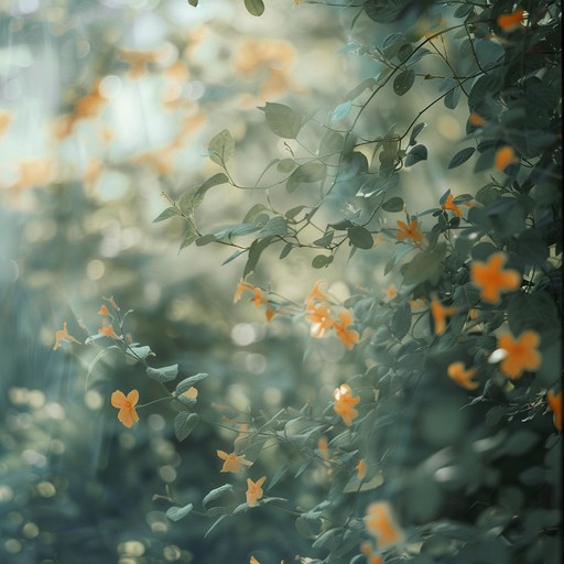 Unwind with soft lofi melodies that create a serene atmosphere, ideal for a peaceful tea time with warm sunlight and whispering winds.