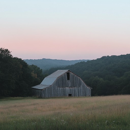 A touching instrumental capturing twilight over the appalachian hills, blending banjo and mandolin to evoke a scene of serene beauty and underlying melancholy. Ideal for reflective moments and introspective moods.