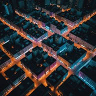 urban nightscapes meet synthetic beats.