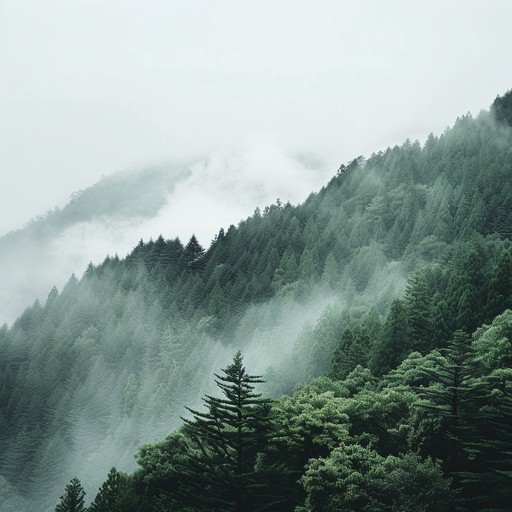 This composition features soulful rhythms reflecting unfulfilled desires, echoing throughout misty, secluded mountainous forests, combining organic percussion with ambient sounds for a deeply immersive experience