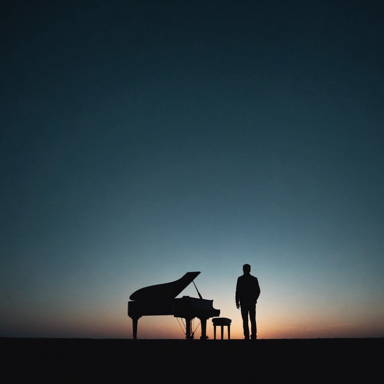 In this track, somber moods converse with understated, chill new jack swing beats, weaving a reflective tapestry of slow rhythms and jazz infused melodies, perfect for evening reflections or late night drives. The composition relies on the nuanced tones of an electric piano, creating an intimate soundstage where each note reverberates with the subtlety of twilight shadows.