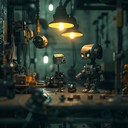 a musical journey through a mechanical toy world