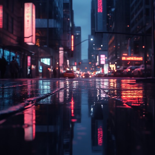 An urban melody capturing the city's underbelly, portraying raw, heart wrenching tales of nighttime streets. Electric guitar riffs blend with an emotional pop backdrop, creating a powerful narrative.