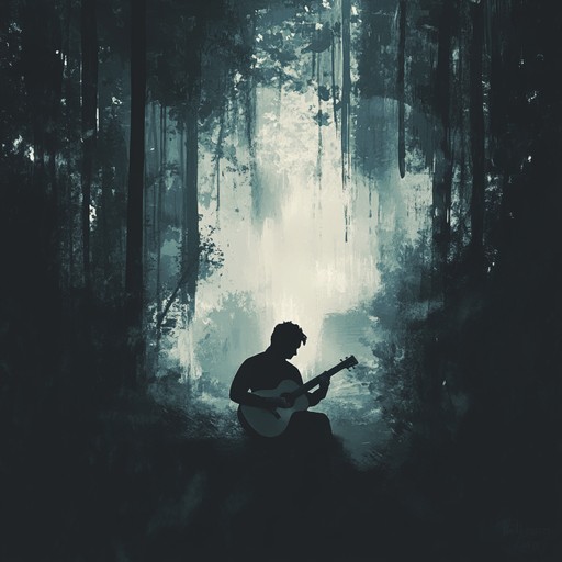 A captivating instrumental rock journey, led by ethereal electric guitar solos and dreamy soundscapes, evoking the magic of an enchanted forest and invoking a sense of nostalgia and mystery