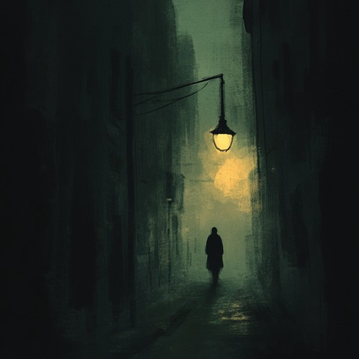 A spine chilling instrumental hip hop piece featuring menacing rhythms, ghostly synths, and an unsettling atmosphere, perfect for exploring the darker side of urban life.