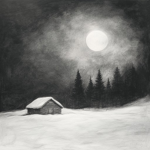 In a serene yet haunting composition, sleigh bells resonate, embodying the chilly, enigmatic atmosphere of a winter night’s silent snowfall. With each tinkle, they draw a line between the tranquil and the ominous, becoming the heart of winter’s natural symphony