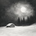 sleigh bells echo, haunting snow filled nightscapes