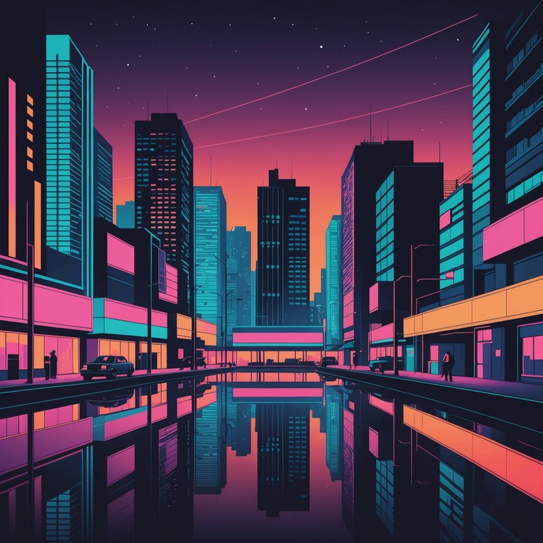 Inspired by the retro futuristic aesthetics of the 80s, 'dreams of neon lights' combines layered synth melodies with uplifting transitions to offer a sense of progression and motivation. It embodies an adventurous journey through a luminous cityscape at night, encapsulating dreams and aspirations illuminated by vibrant neon lights.