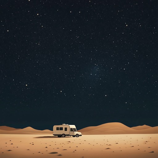 An epic instrumental piece combining middle eastern rhythms with contemporary orchestration, painting a soundscape of ancient caravans crossing vast deserts under starlit skies